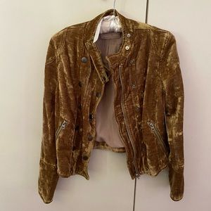 Free people velvet jacket